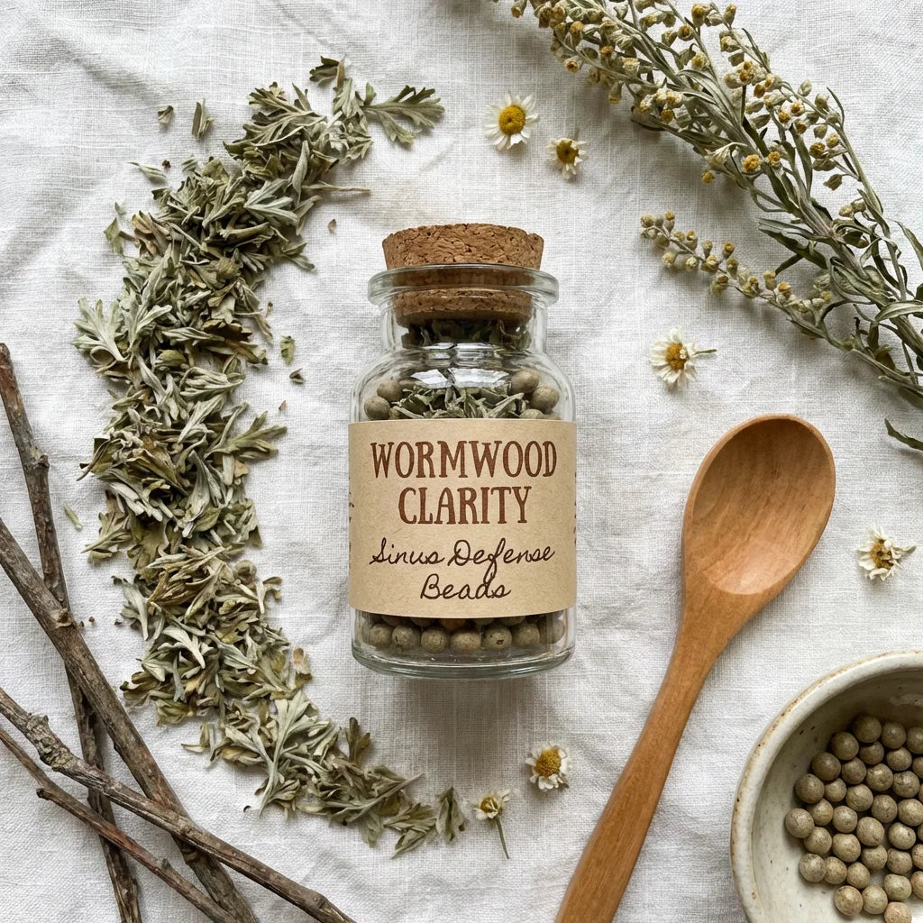 Wormwood Clarity DIY He Xiang Zhu Bead | Seasonal Freshness