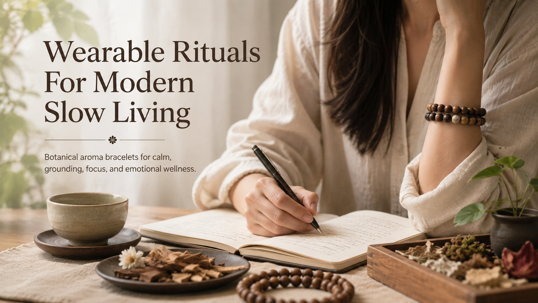 The Rise of Wearable Rituals: Why More People Are Choosing Botanical Aroma Bracelets