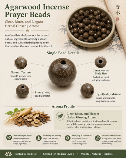 Twelve Essences DIY He Xiang Zhu Bead | Fresh Air Ritual