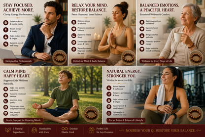Wen Si He Xiang Zhu Bracelet | Handmade Chinese Herbal Aroma Beads for Digestive Comfort & Mental Clarity