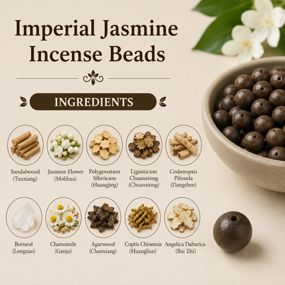 Imperial Jasmine DIY He Xiang Zhu Bead | Emotional Balance