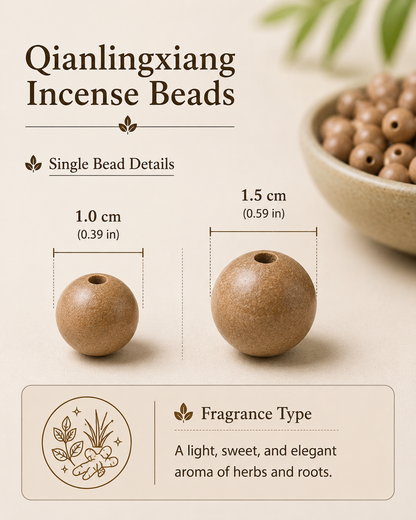 Qianling Spirit DIY He Xiang Zhu Bead | Mental Clarity