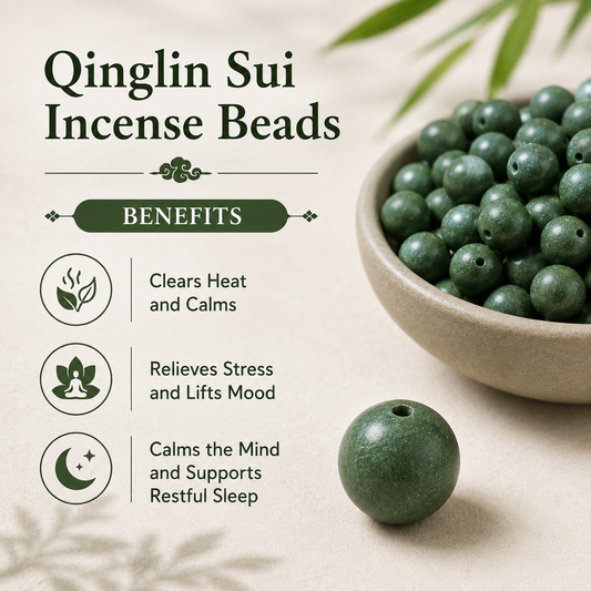 Qing-Lin Essence DIY He Xiang Zhu Bead | Focus Clarity