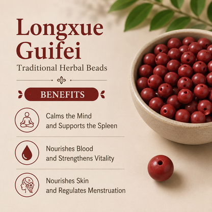 Dragon’s Blood DIY He Xiang Zhu Bead | Warm Vitality