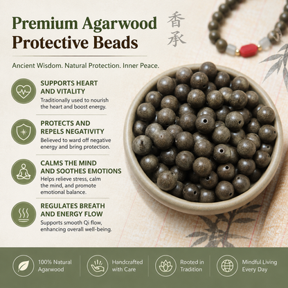 Sacred Shield DIY He Xiang Zhu Bead | Boundary Ritual