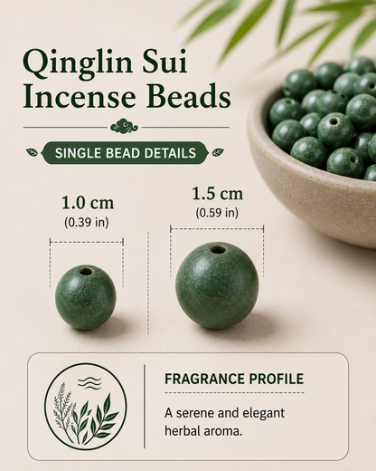 Qing-Lin Essence DIY He Xiang Zhu Bead | Focus Clarity