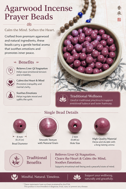 Apricot Blossom DIY He Xiang Zhu Bead | Mood Lift