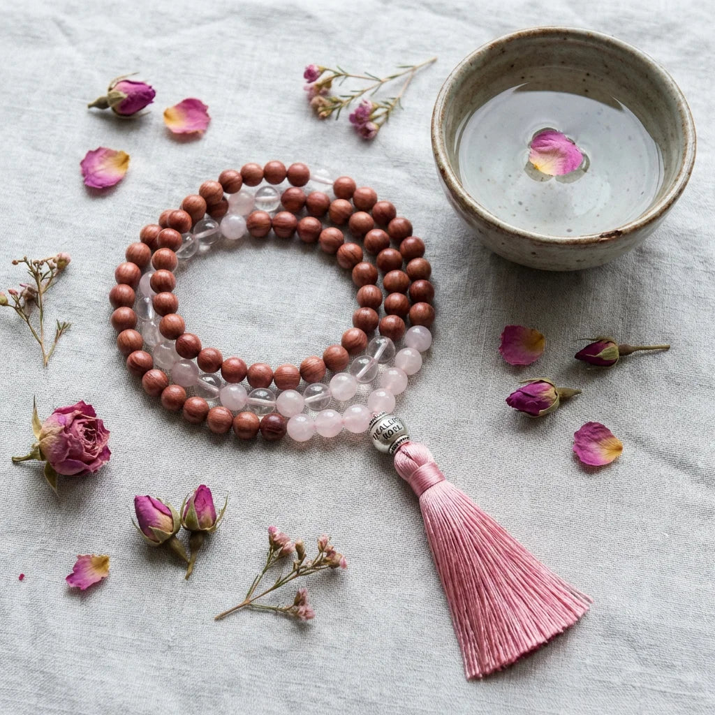 Healer’s Rose DIY He Xiang Zhu Bead | Floral Self-Care