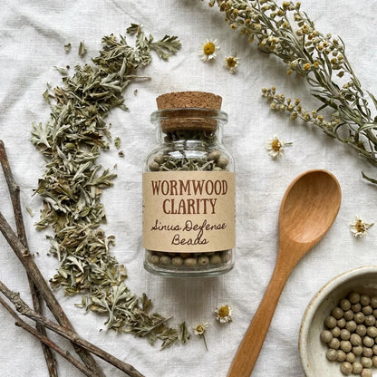 Wormwood Clarity DIY He Xiang Zhu Bead | Seasonal Freshness