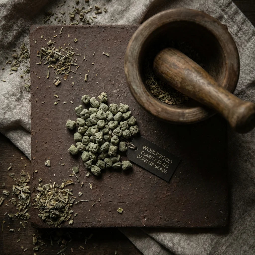 Wormwood Clarity DIY He Xiang Zhu Bead | Seasonal Freshness
