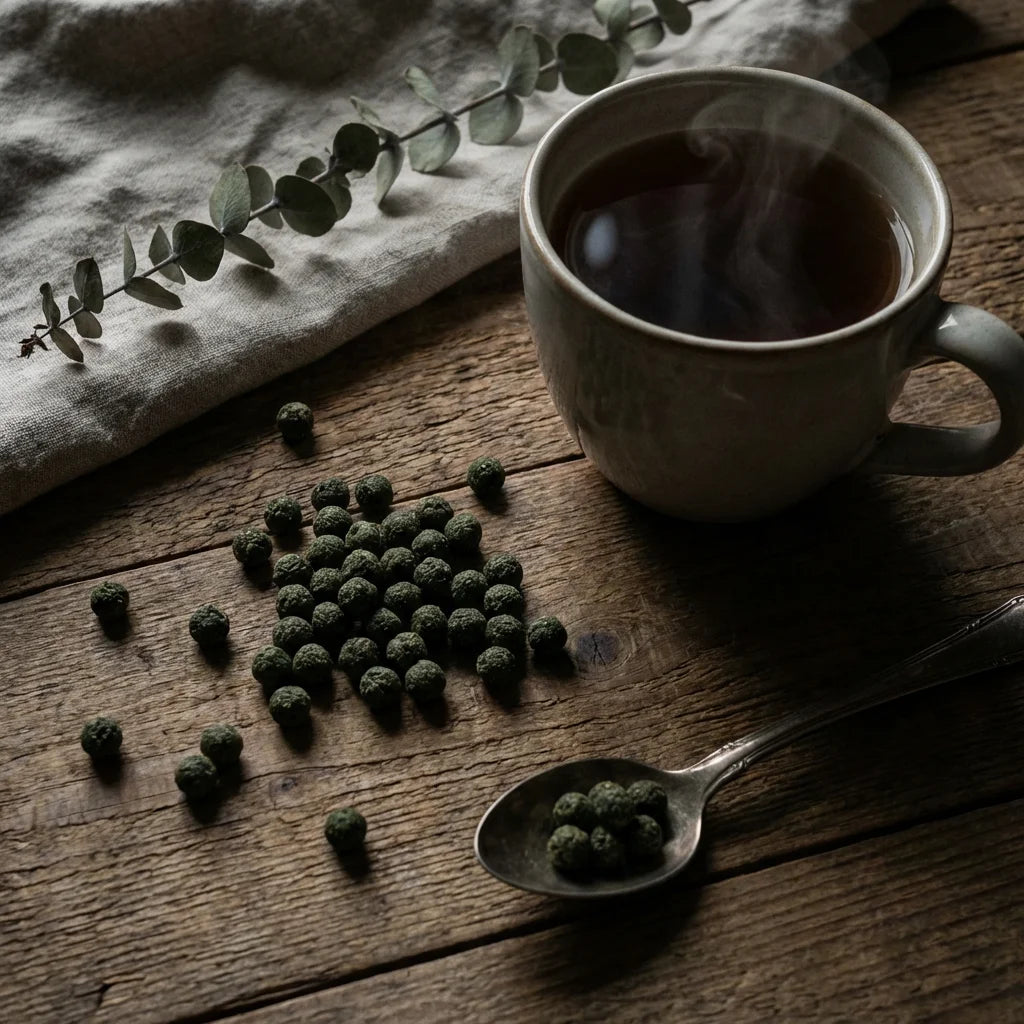 Wormwood Clarity DIY He Xiang Zhu Bead | Seasonal Freshness