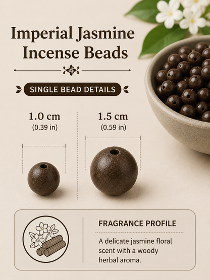 Imperial Jasmine DIY He Xiang Zhu Bead | Emotional Balance