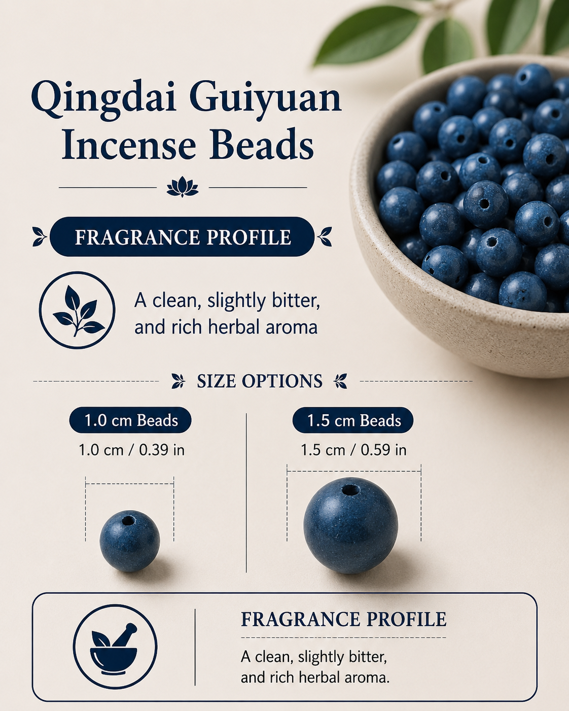 Qing Dai DIY He Xiang Zhu Bead | Cooling Reset