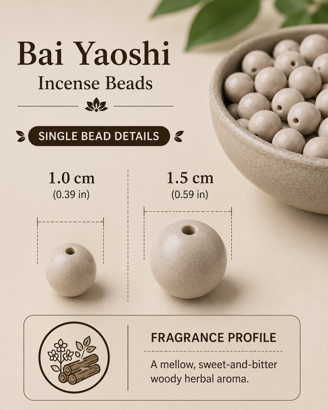 Medicine Master DIY He Xiang Zhu Bead | Inner Peace