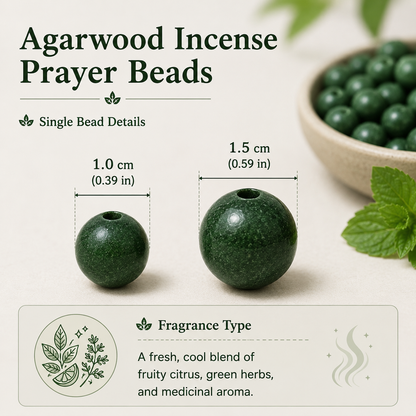 Wormwood Clarity DIY He Xiang Zhu Bead | Seasonal Freshness